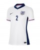 Günstige England Kyle Walker #2 Heimtrikot Damen EM 2024 Kurzarm